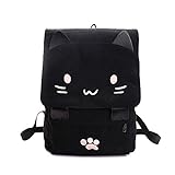DanSoul Casual Knapsack Cartoon Cat Handbag Shoulders Bag Travel Bag for Girls&Women (Pink)
