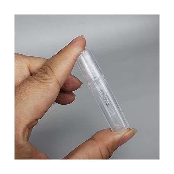 20-Pcs-Mini-Spray-Atomizer-Empty-Bottles-Portable-Mist-Plastic-Refillable-Sample-Bottle-Travel-Spray-Perfume-Bottles-with-Atomizer-Pump-for-Liquid-Makeup-Tool-3ml 20 Pcs Mini Spray Atomizer Empty Bottles, Portable Mist Plastic Refillable Sample Bottle, Travel Spray Perfume Bottles…