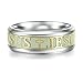 fashionlife2018 Luminous Christians Jesus Cross Ring Glowing Titanium Fluorescent Ring Ornaments Gift For Men Women Ring