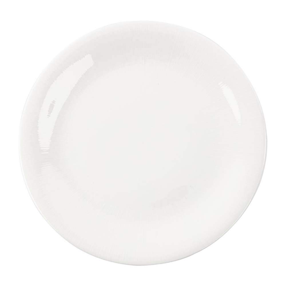 Royal Bone Ascot Embossed Coupe Plate - 225mm (Box 6)