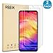 [2PACK] Redmi Note 7 Screen Protector Glass, RBEIK 9H Hardness Anti-Scratch Anti-Fingerprint 2.5D Glass Easy-Install Tempered Glass Screen Protector for Xiaomi Redmi Note 7 / Redmi Note 7 Pro/Redmi 7