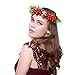 Christmas Flower Crown Headband Girls Wedding Floral Crown Artificial Pine Berry Flower Wreath Garland for Women Festival