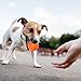 Mihachi 2 Pack Dog Balls Indestructible - 100% Natural Rubber Bouncy Dog Ball Non-Toxic Chew Toy for Small to Medium Dog Training & Playing