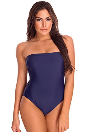 Dippin' Daisy's Women's Strapless Bandeau One Piece Size 8 to 18 - Made in USA