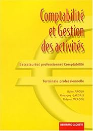 Comptabilité et gestion des activités, baccalauréat professionnel comptabilité, terminale professionnelle