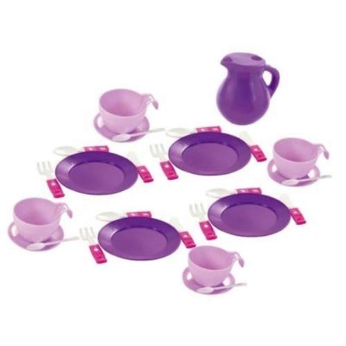 Mochtoys Spielzeug Geschirr 11222 29 Teiliges Tafel Und