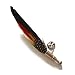 Sunny Home Men's Colorful Feather Handmade Lapel Pin Boutonniere for Suit(Pack of 6)