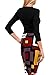 Miusol Women's Deep-V Neck 2/3 Sleeve Slim Sexy Business Pencil Dress