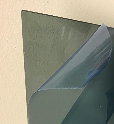 SIBE-R Plastic Supply - (2Pack) Light Gray/Smoke Transparent Acrylic Plexiglass #2064-1/8" - 6" x 12" Acrylic Plastic Sheet