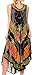 Sakkas 10SE Tasanee Caftan Tank Dress/Cover Up - Black - OS