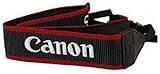 Genuine Original OEM Canon Red 1 Width Neck Strap for Canon EOS and EOS Rebel Series DSLR Cameras