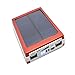 HYT Mart 30000mAh Solar Power Bank Backup Battery Charger for GPS PDA Mobile Phone, Red