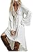 R.Vivimos Women Cotton Embroidered High Low Long Dresses 3XL White