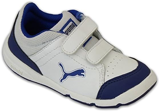 boys white puma trainers