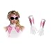 Disguise Women's Pink Ranger Adult Costume Accessory Kit, Pink, One Size