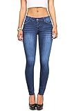 Wax Women's Juniors Timeless Low Rise Stretchy Skinny Jeans