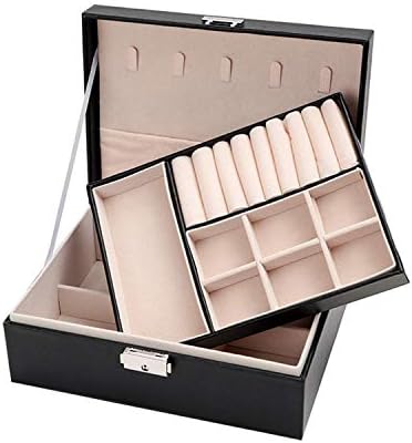 ジュエリーボックス 2段 アクセサリー収納ケース 蓋付き ジュエリーバッグ 携帯用 収納ボックス デスクトップ 指輪 口紅 化粧品 ネックレス 収納ケース 多機能 回転可能 大容量の宝石箱 小物入れ 整理整頓 ジュエリーボックス 2段 アクセサリー収納ケース 蓋付き ジュエリーバッグ 携帯用 収納ボックス デスクトップ 指輪 口紅 化粧品 ネックレス 収納ケース 多機能 回転可能 大容量の宝石箱 小物入れ 整理整頓