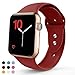 VATI Sport Band Compatible with Apple Watch Band 40mm 44mm 42mm 38mm, Soft Silicone Sport Strap Replacement Bands Compatible with iWatch Apple Watch Series 4, Series 3/2/1 S/M M/L