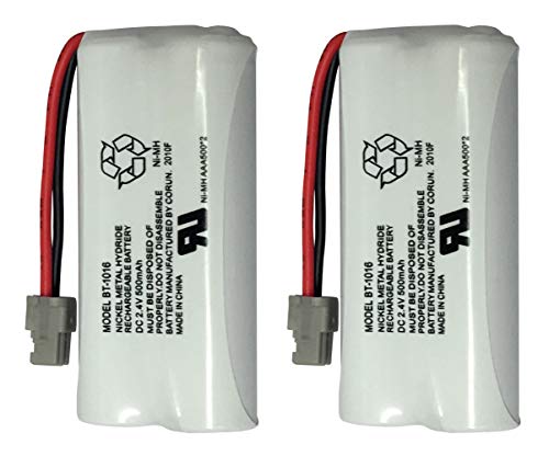 2-Pack RocketBus Replacement Battery for Uniden BT-1016 BT-1021 BT-1025 BT-1008 Cordless Phone Handset System