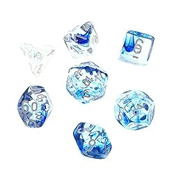 Chessex CHX27466 Dice-Nebula Dark Blue/White Set
