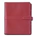 Day-Timer Simulated Leather Organizer, Magnetic Tab, Desk Size Planner, 5.5 x 8.5 Inches, Red (D44317)