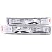 Anzo USA 511038 Chevrolet S10 Chrome Euro w/Amber Reflector Parking Light Assembly - (Sold in Pairs)