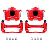 Power Stop Front S5044 Pair of High-Temp Red Powder