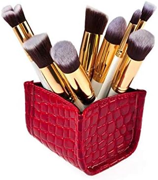 OPAKY 10PCS Cosmetic Makeup Brush Brushes Set Foundation Powder Eyeshadow WH