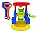 Liberty Imports Rotating Sand Wheel Beach Toy Set for Kids with Shovel and Rake