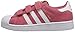 adidas Originals unisex child Superstar Cloudfoam Running Shoe, Spring Pink/White/White, 11 Little Kid US