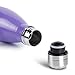 BOGI 17oz Insulated Water Bottle Double Wall Vacuum Stainless Steel Water Bottles, Leak Proof Metal Sports Water Bottle Keeps Drink Hot and Cold - Perfect for Outdoor Sports Camping Biking (Purple)