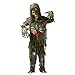 Spooktacular Creations Halloween Swamp Deluxe Skeleton Living Dead Zombie Costume for Halloween Kids Monster Role-Playing-L(10-12yr)