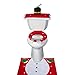 Imperial Home Santa Toilet Seat Cover and Rug Set – 4 Pcs Bathroom Christmas Decorations Set (Snowman)