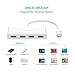 UGREEN USB Type C Hub, Ultra Slim USB C 3.1 Hub Adapter Dongle with 4 USB 3.0 Ports, 5Gbps High Speed for New Macbook, ChromeBook Pixel, Matebook and Other USB Type C Laptops PCs