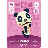 Chester - Nintendo Animal Crossing Happy Home Designer Amiibo Card - 251