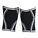 Brawn Fit Premium 7mm Knee Compression Sleeves 1 Pair for Cross Training WOD Weightlifting Best Squats Support Breathable Neoprene