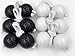 Xing-Rui Ladder Toss Ball Replacement Ladder Balls Bolos Bolas Ladder Golf with Real Golf Balls，White and Black