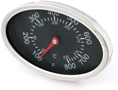 BBQ Replacement Grill Master 720-0697 Gas Grill Lid Thermometer Heat Indicator 22551 01T14 Temp Gauge Thermometer