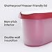 SUMO 1 Ice Cream Container for Homemade Ice Cream - 1.5 Quart, Reusable Freezer Storage Container - Red