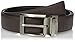 Calvin Klein Men's Harness Buckle 35mm Reversible Belt, black/Brown, 36