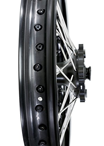 Protrax Complete Rear Wheel Rim 19"X 2.15 Black Hub Suzuki Rmz250 2007-2017