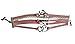 Nally Fashion LEATHER MULTILAYER BRACELET Trendy Leather Wrap Charm Bracelet Genuine Leather Bracelet for Teenage Girls & Young Women. Vintage Rope Multilayer Bracelet with Stainless Steel Charms.