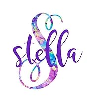 Custom Monogram Initial with Name Vinyl Sticker for Yeti Cup, Car, or Laptop - 11 Patterns