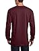 Carhartt Men's Loose Fit Heavyweight Long-Sleeve Pocket T-Shirt, Port, TLL-2XL