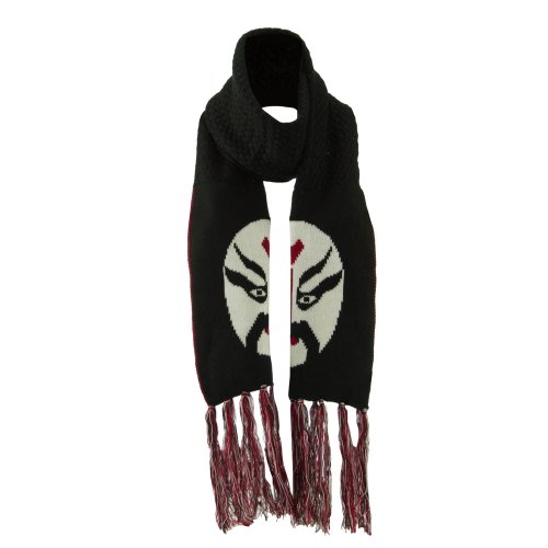 Warrior Designed Reversible Scarf - Black OSFM Warrior Designed Reversible Scarf - Black OSFM