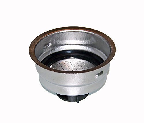 OEM Delonghi 2 Cup Filter Assembly Shipped With BAR18, BCO430, DES021, DES028, BCO430BM