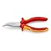 Knipex 25 26 160 Radio Pliers with soft grip angled VDE-tested