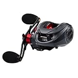 KastKing Spartacus Baitcasting Reel - Ultra Smooth Carbon Fiber Drag 17.5LBs - 11 + 1 Shielded Ball Bearings -- The Perfect Warrior for Bass Fishing