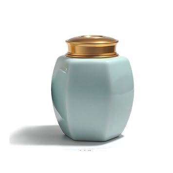 Amazon De Sxbishneg Keramische Urne Jar Adult Ash Begrabnis