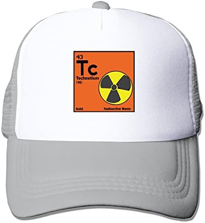 WZN Technetium The Classic Periodic Table Illustrated Hat With Ash